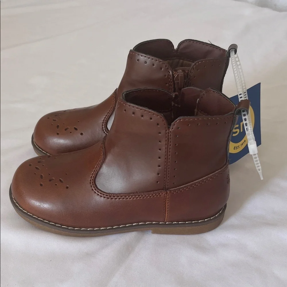 Stride Rite Chestnut Kids Boots
